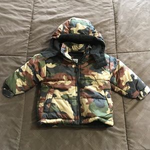 12m Camo Puff Jacket